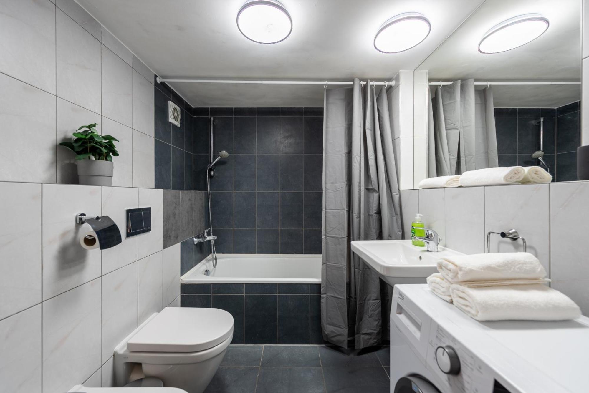 Spacious Apartments Near Karlin Square Прага Екстер'єр фото